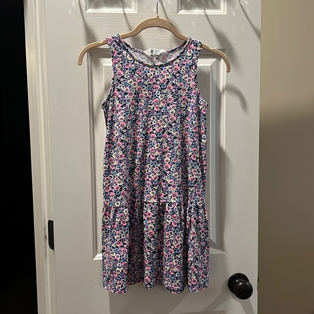 Purple flowery dress from H&M. Size 8/10
